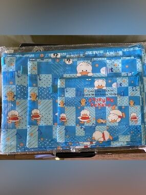 Cute Blue Pekkle Zipper Pouches